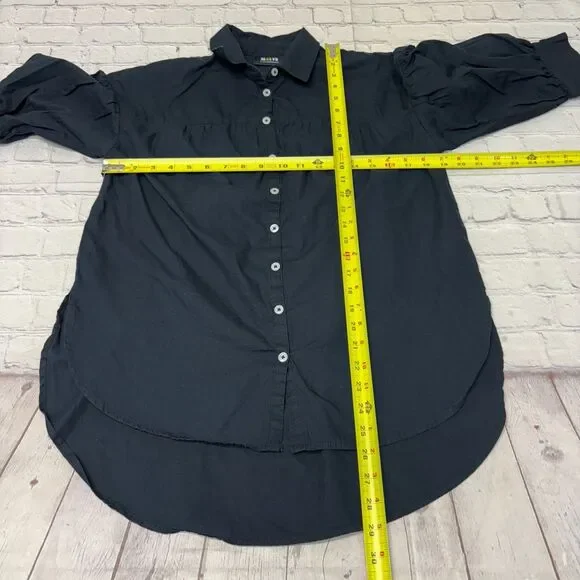 Maeve by Anthropologie Blouse Top Button Shirt Size SP Small Petite D049 -27 - Picture 2 of 16